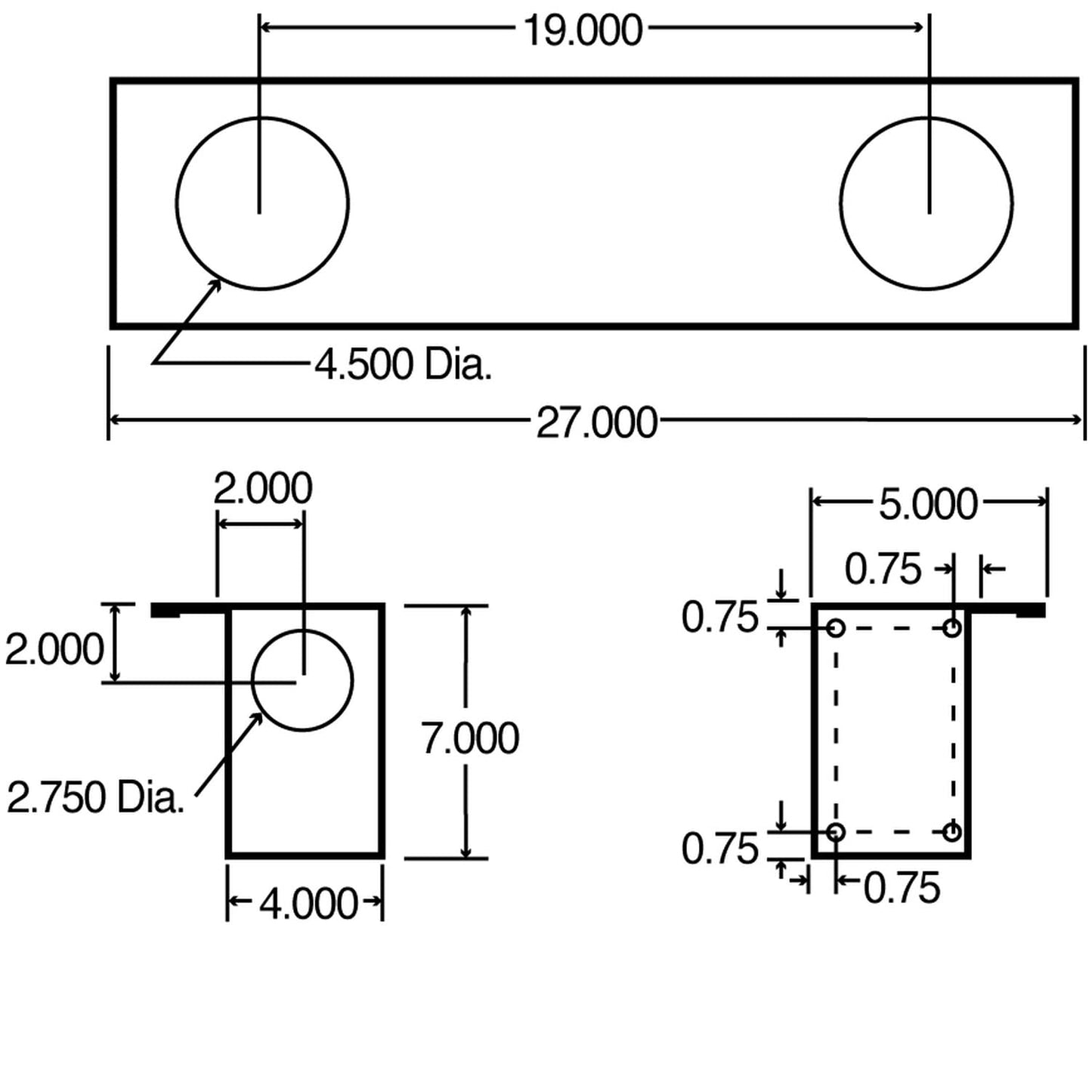 Truck-Lite 40680 Mounting Bracket