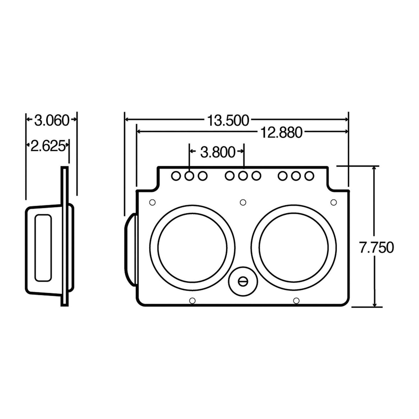 Truck-Lite 40757 Stop/Turn/Tail and Side Marker Lamp Module