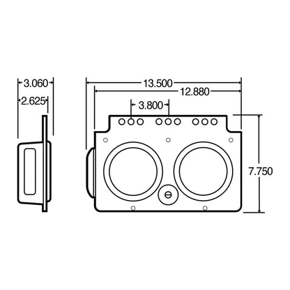 Truck-Lite 40757 Stop/Turn/Tail and Side Marker Lamp Module