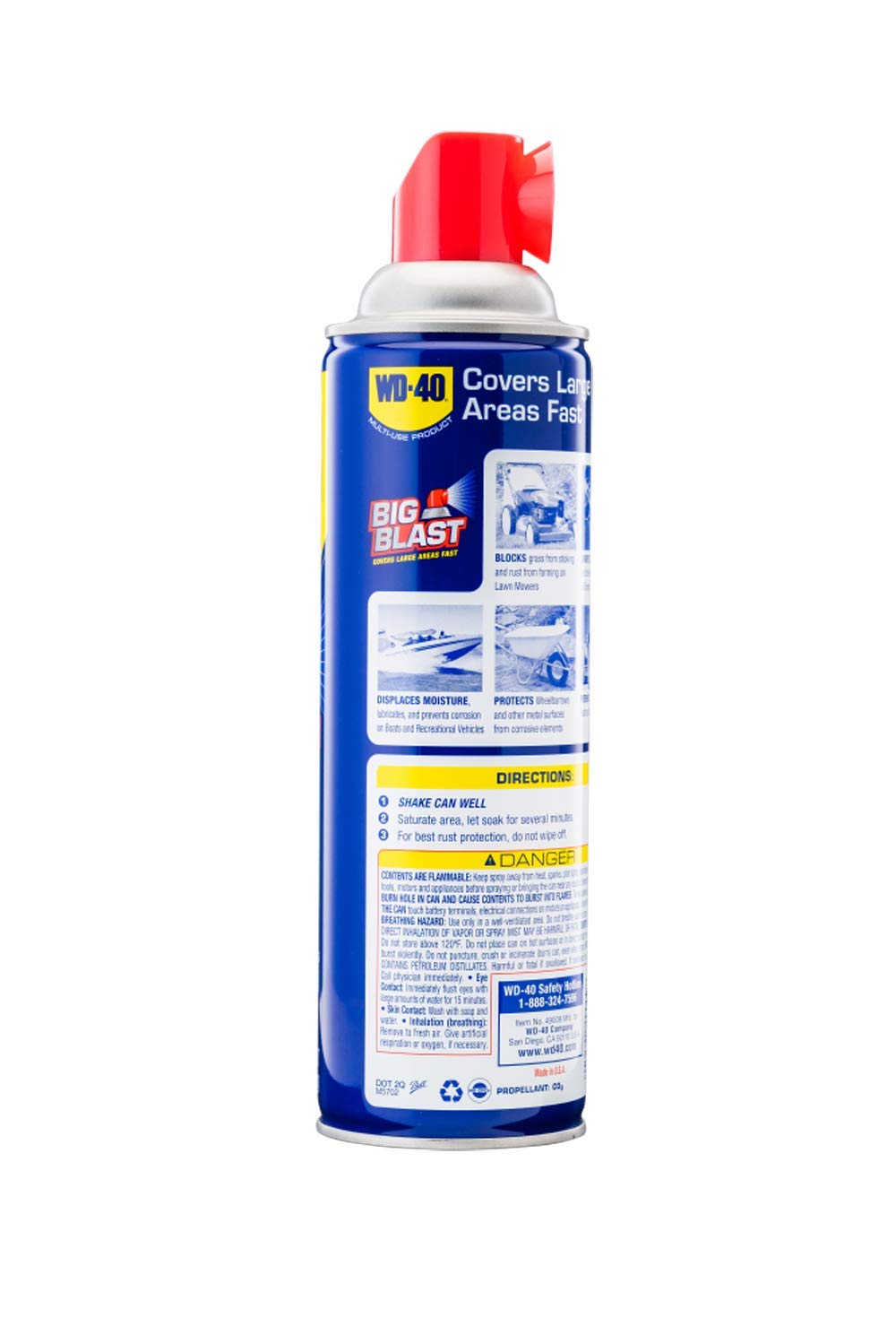 WD-40 Original Formula, Multi-Use Product with Big-Blast Spray, 18 OZ