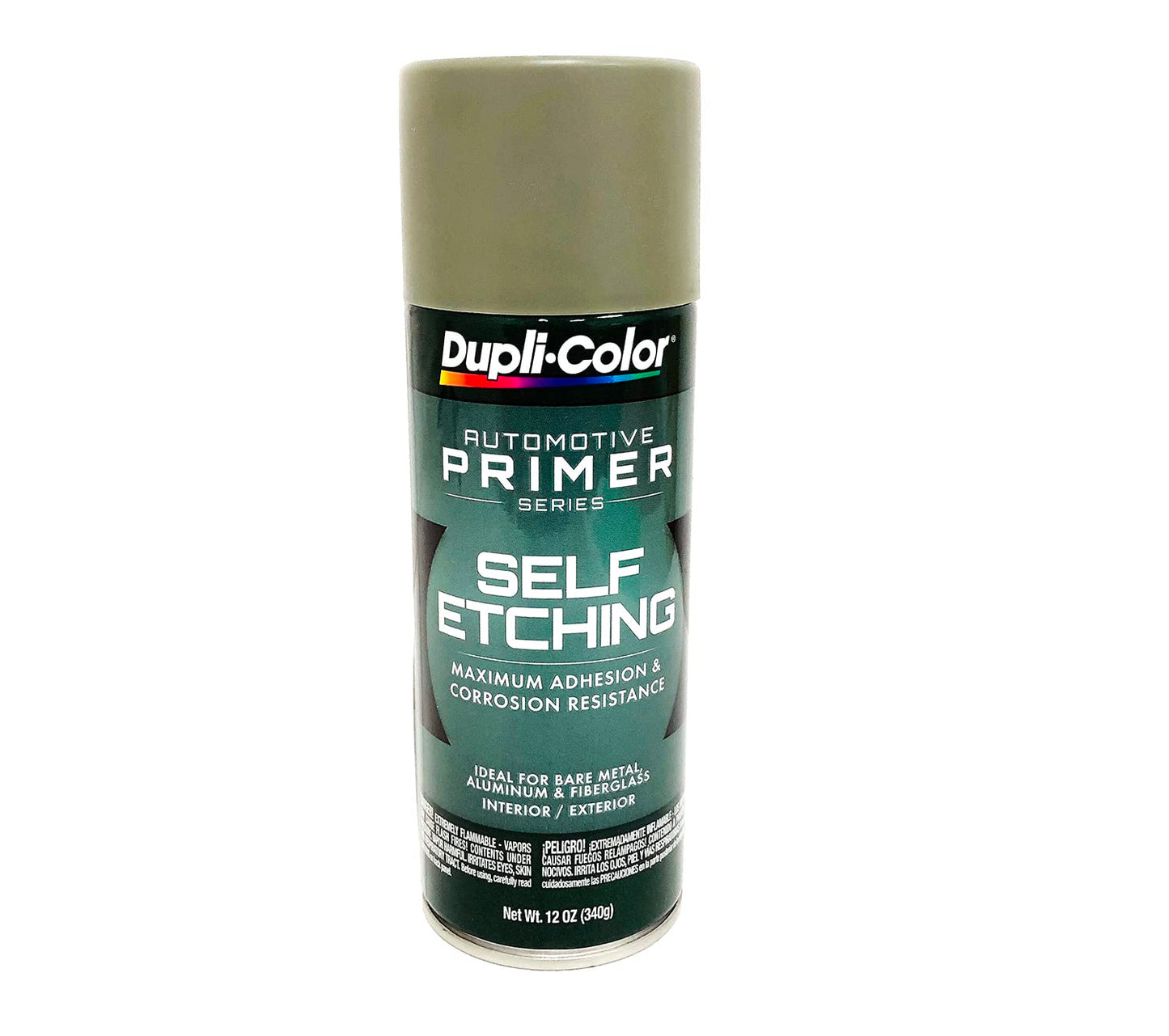 Dupli-Color Self-Etching Primer Green 12 Oz. Aerosol – Single Pack of 1