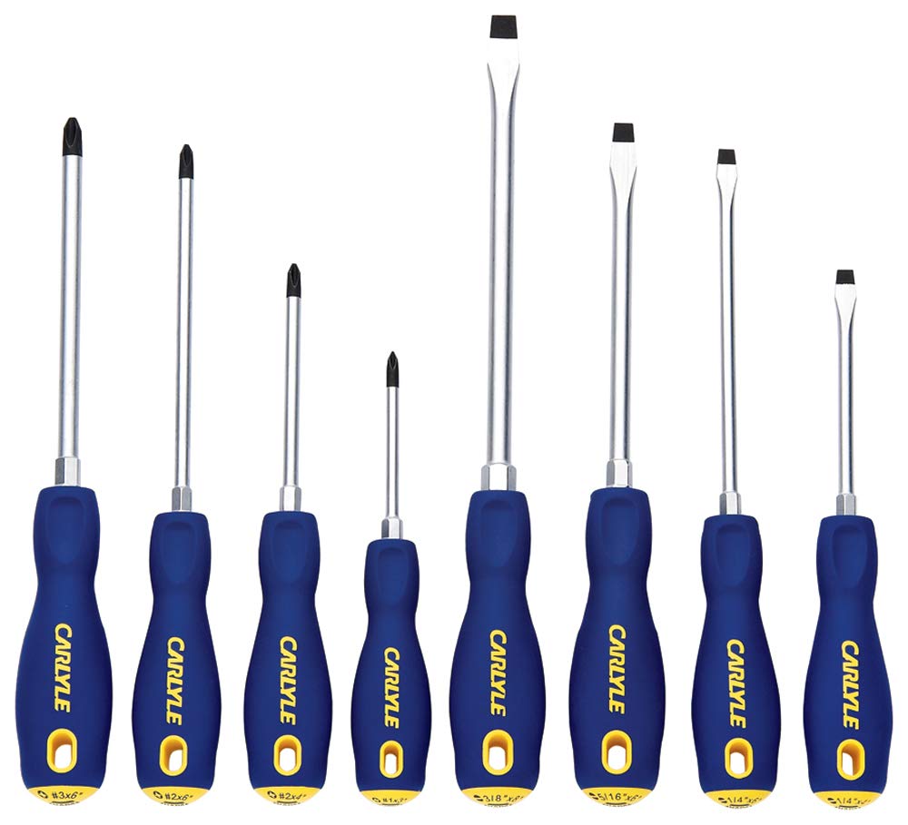 Carlyle Hand Tools SDS8 Screwdriver Set