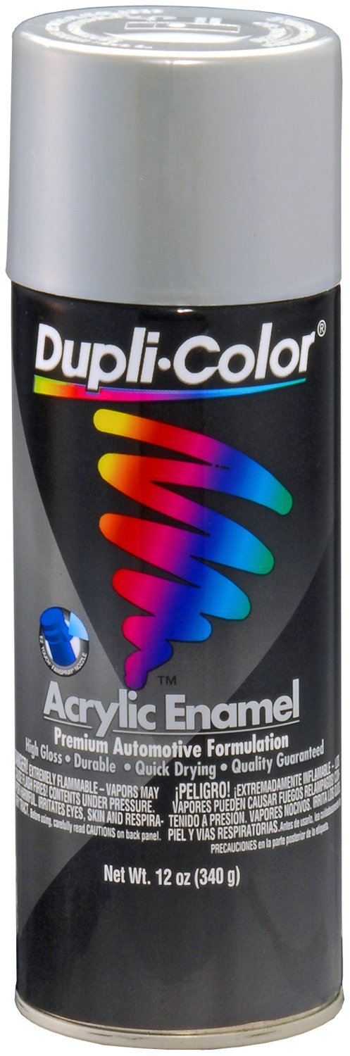 Dupli-Color (DA1684-6 PK Chrome Aluminum Premium Enamel - 12 oz. Aerosol, (Case of 6)