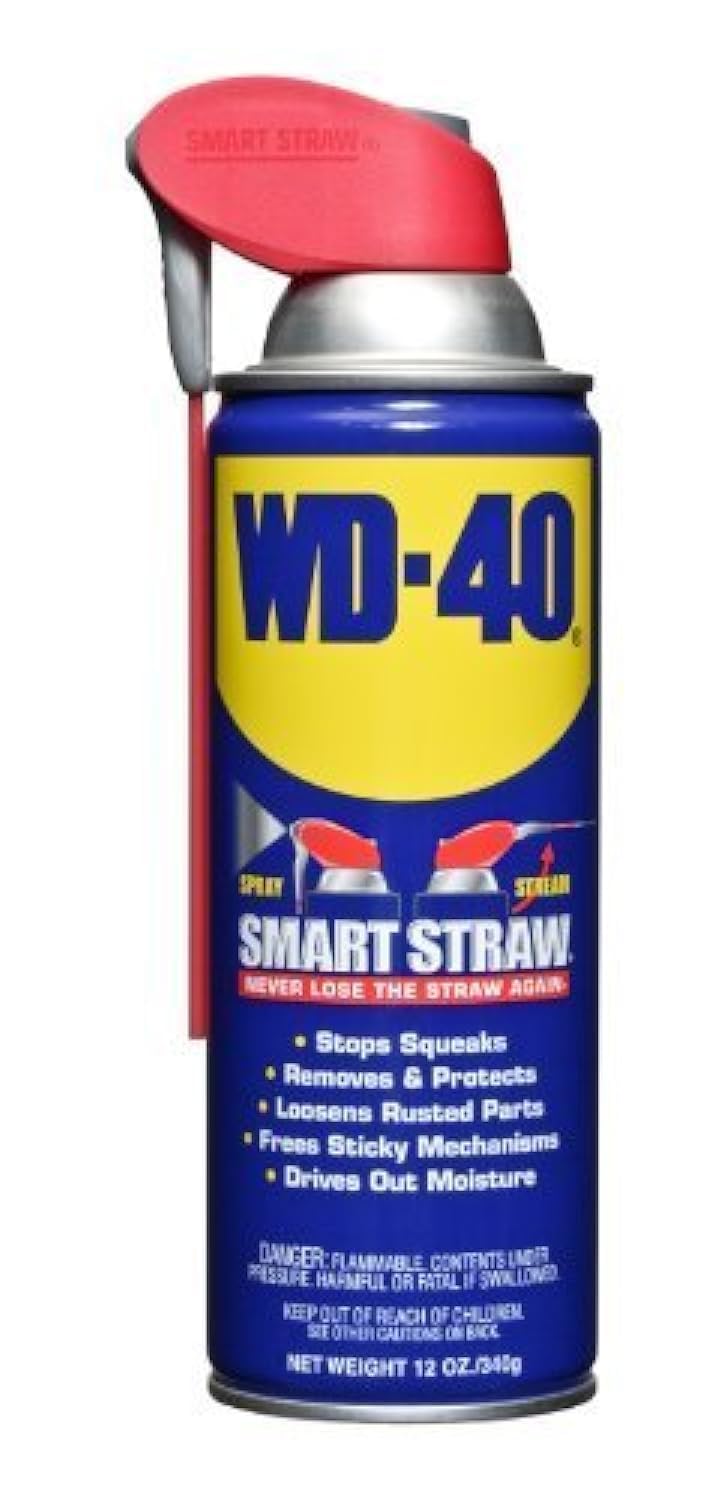 WD-40 10032 Aerosol Can with Smart Straw 12Oz, 3 Pack