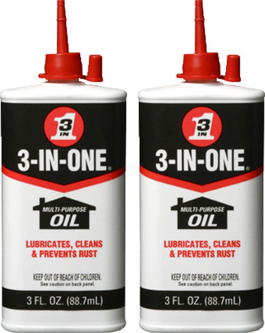 3-IN-ONE 10135 Multi-Purpose Oil, 3 Oz. (Pack of 2)