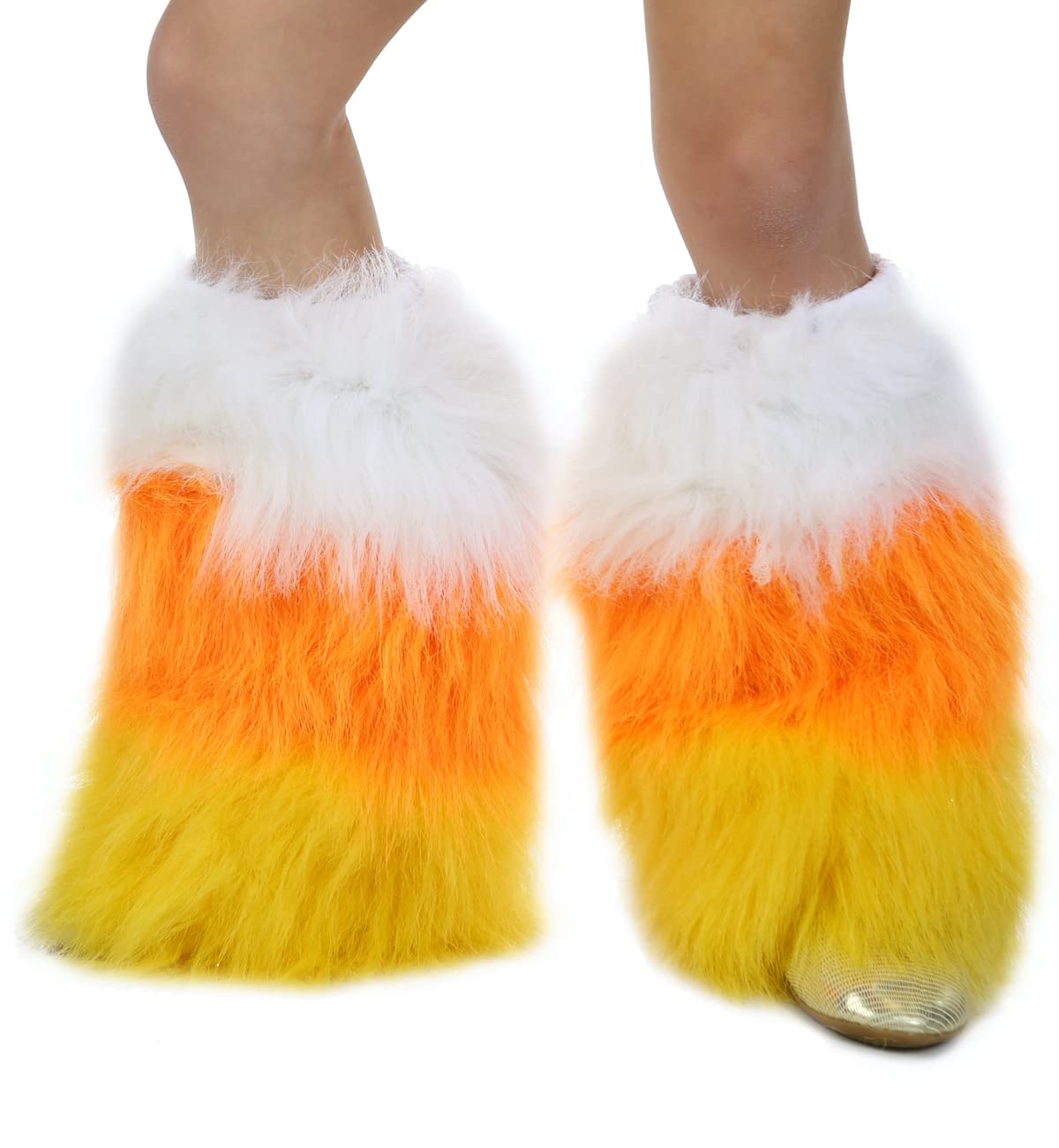 Princess Paradise Kids Candy Corn Leg Warmers, Small/Medium, Multicolor