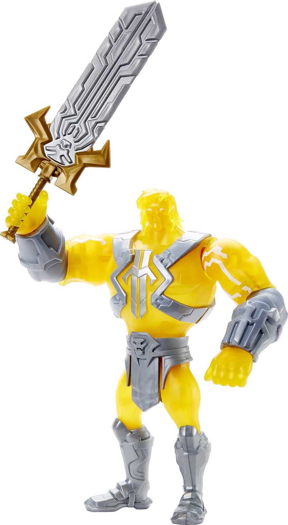 Masters of the Universe He-Man and The He-Man Large Figure with Accessory Inspired by Motu Netflix Animated Series, 8.5in Collectible Toy