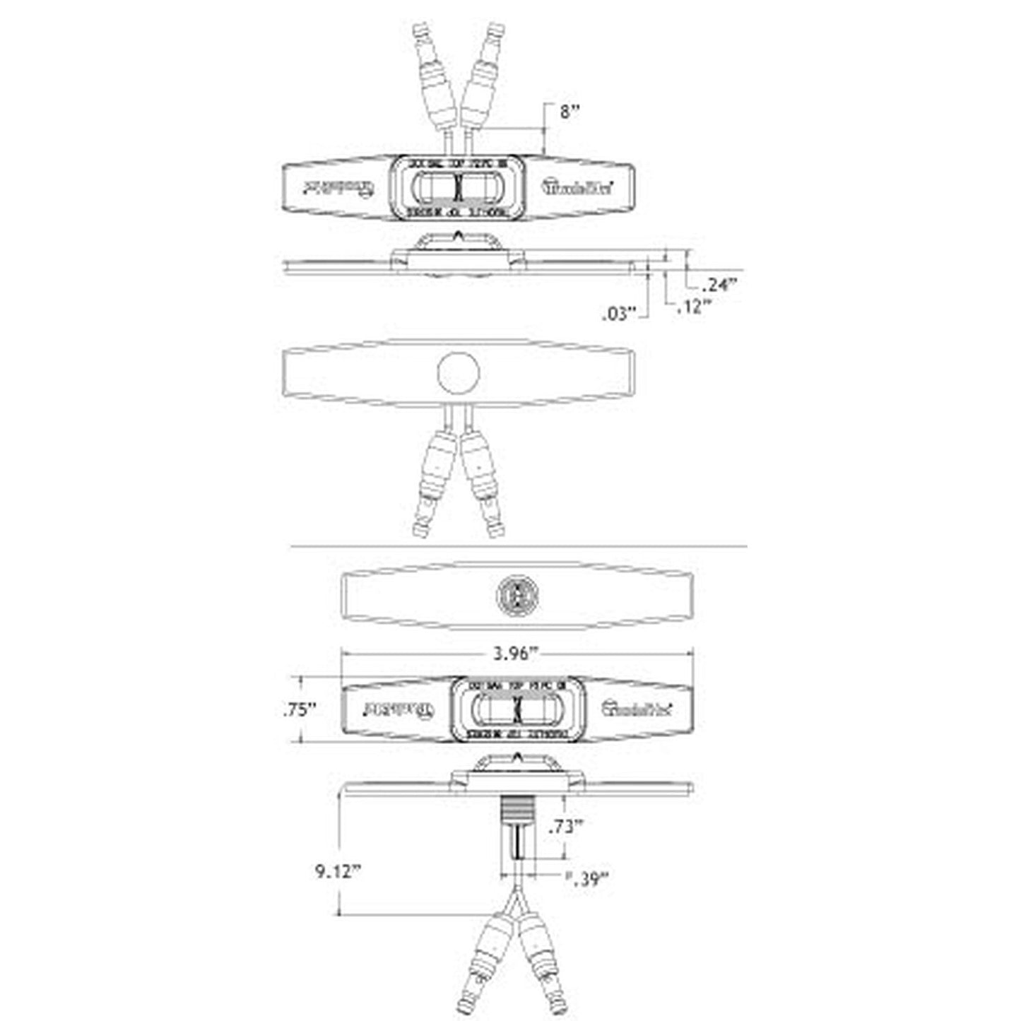 Truck-Lite (36110R) Flex-Lite Marker/Clearance Lamp