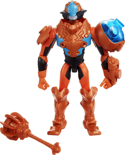 He-Man and the Masters of the Universe Man-at-Arms Large Figure with Accessory Inspired by MOTU Netflix Animated Series, 8.5-in Collectible Toy for Kids Ages 4 Years & Older
