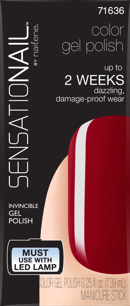 Sensationail Color Gel Royal Ruby 71636 .25 oz.