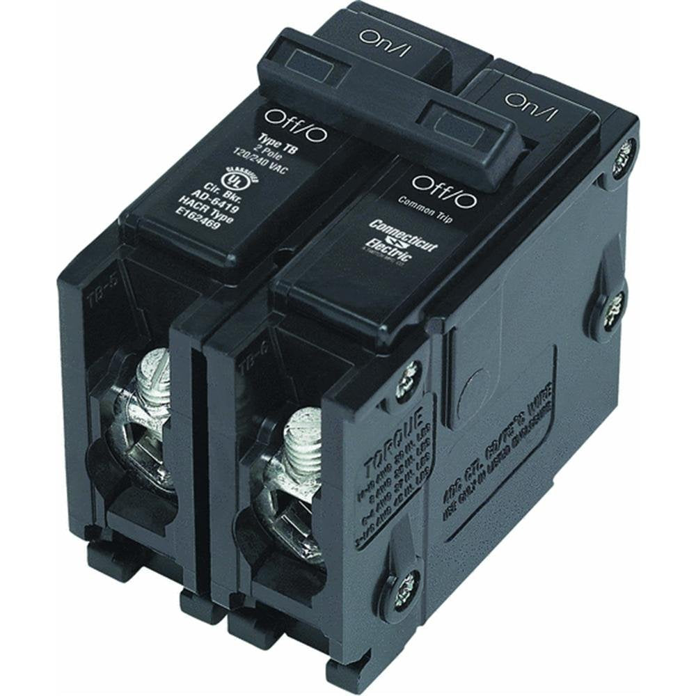 View-Pak Div. Of Tes ICBQ240 Siemens 2 Pole Common Trip Circuit Breakers