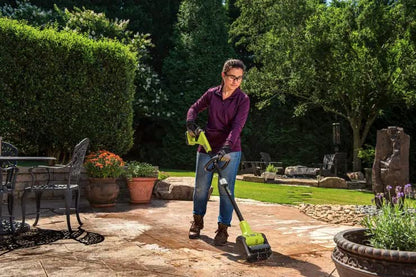 RYOBI - ONE+ 18V Cordless Battery Outdoor Patio Sweeper (Tool Only) - P2904BTL