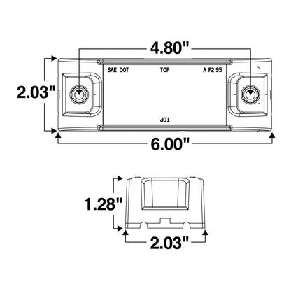 Truck-Lite (21880Y) Marker/Clearance Lamp