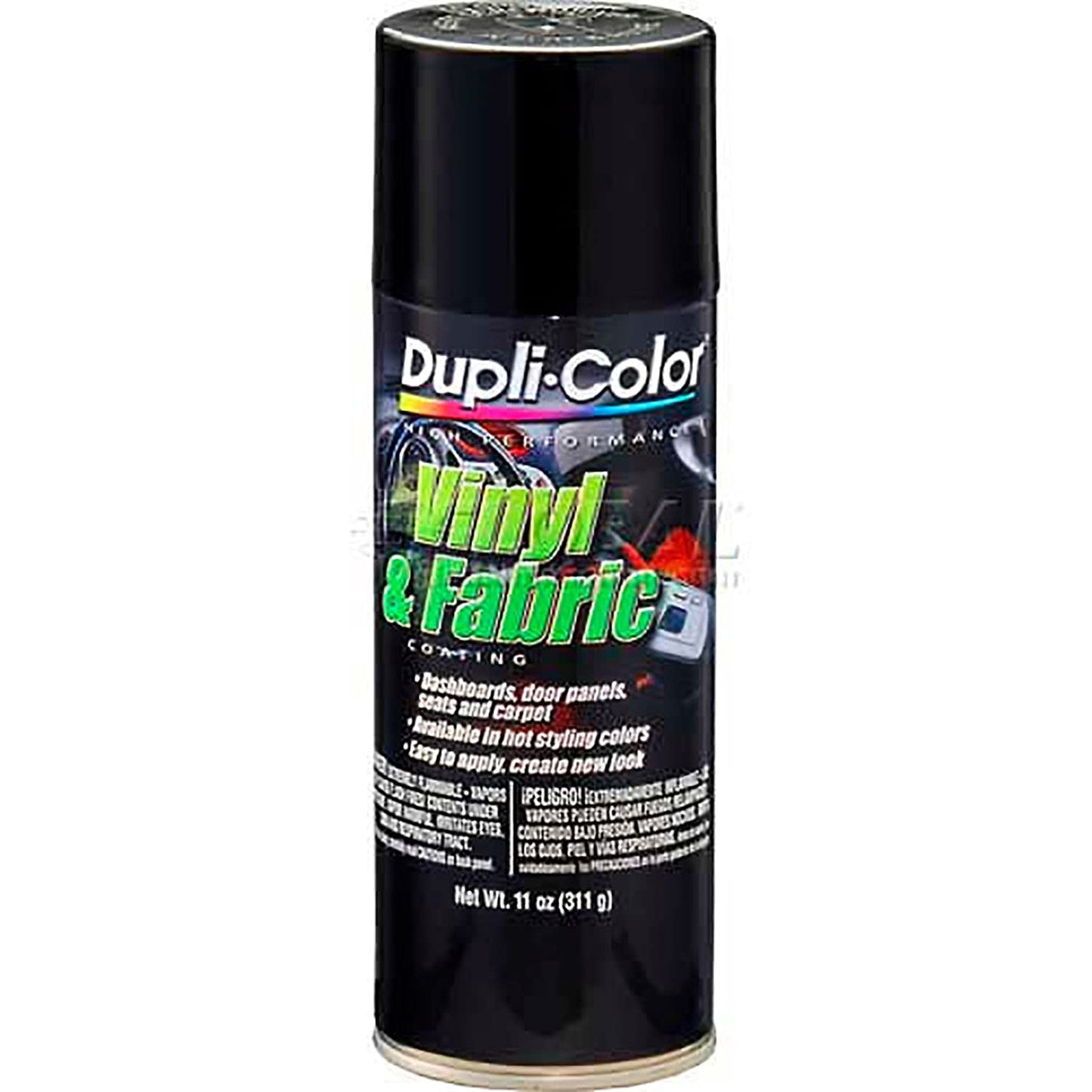 Dupli-Color Vinyl And Fabric Coating Gloss Black 11 Oz. Aerosol - Packaging May Vary