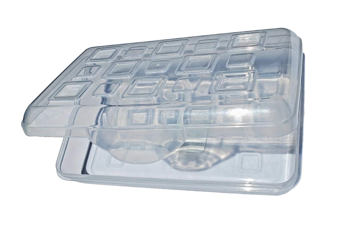 Sterilite Pencil Box with Splash Tint Lid (Clear)