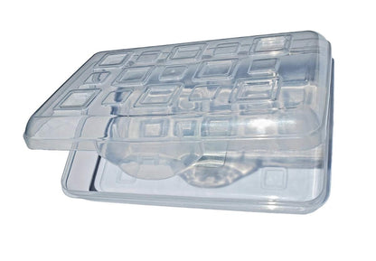 Sterilite Pencil Box with Splash Tint Lid (Clear)