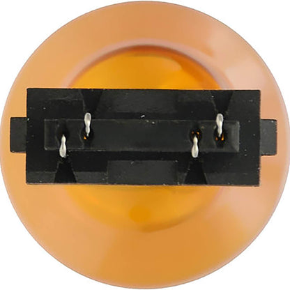 SYLVANIA - 3157NA Long Life Miniature - Amber Bulb, Ideal for Parking, Side Marker and Turn Signal Applications (Contains 2 Bulbs)