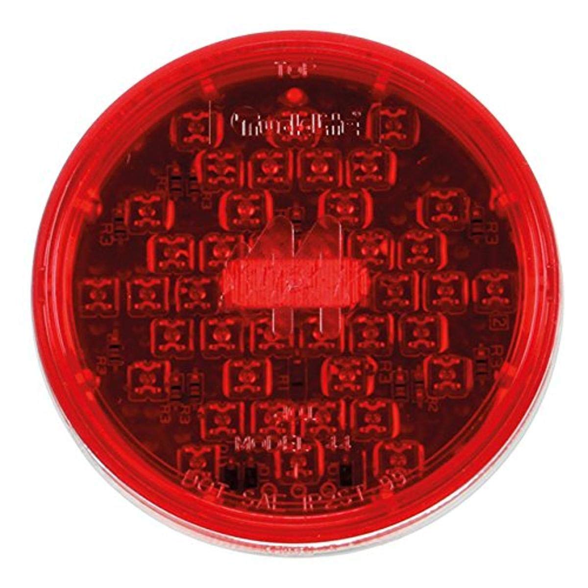 Truck-Lite 44202R Super 44 Series Red 42 Diode Rear LED Stop/Turn/Tail Lamp