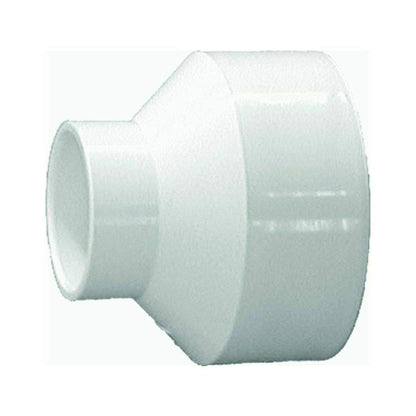 Genova Products 70143 PVC-DWV Reducing Couplings, 4" x 3"