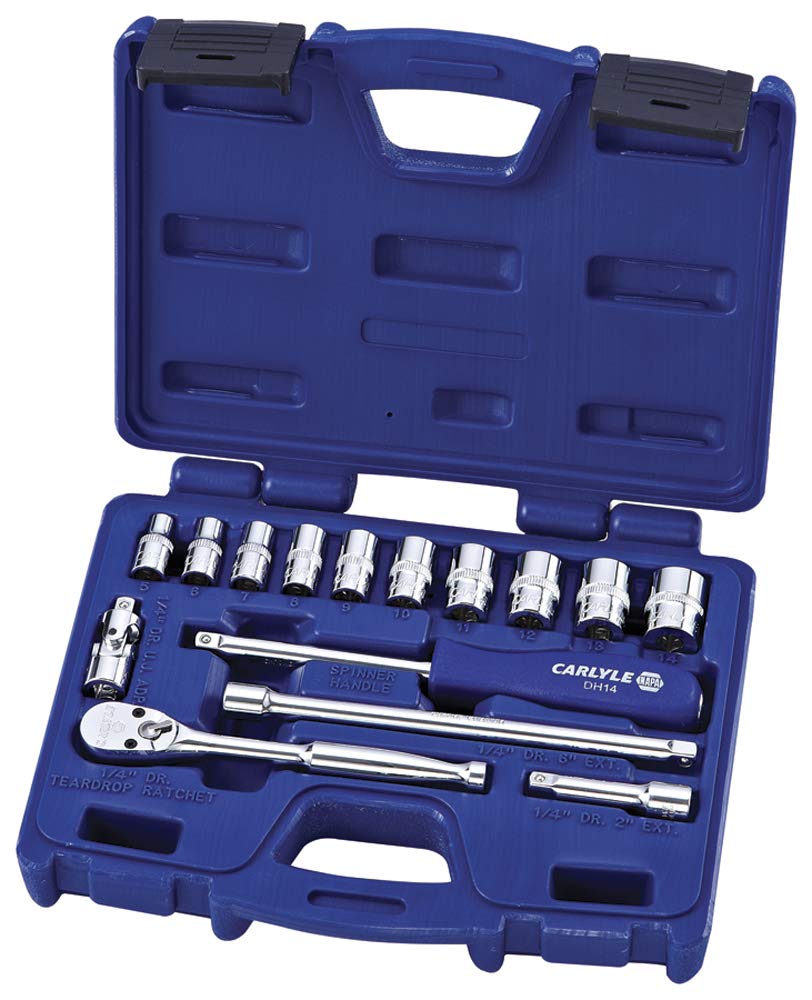 Carlyle Hand Tools Socket Set - Metric - Shallow