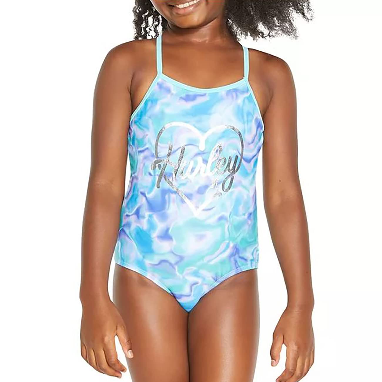 Hurley Girls' One-Piece Swimsuit Size 7/8