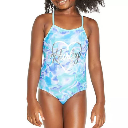 Hurley Girls' One-Piece Swimsuit Size 7/8