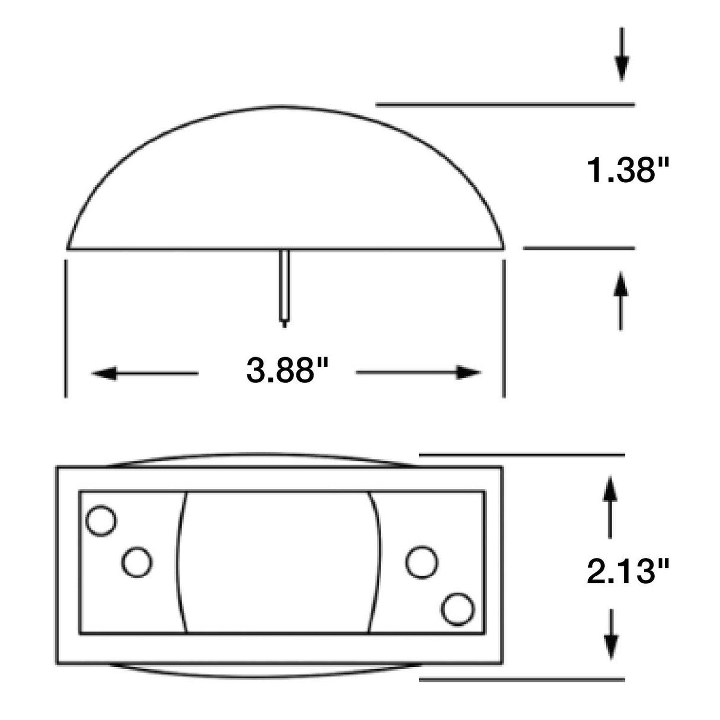 Truck-Lite 2671A Marker/Clearance Lamp