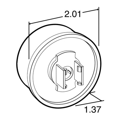 Truck-Lite (30050R) Marker/Clearance Lamp Grommet Kit