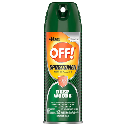 OFF! Deep Woods Insect Repellent, 6 oz Aerosol Spray