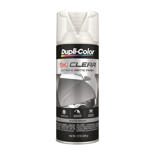 Duplicolor 1K Clear Extreme Matte Finish Spray Paint - 12 oz.