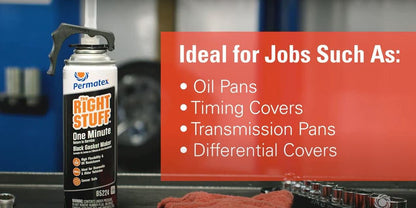Permatex 85224-6PK The Right Stuff Gasket Maker, 7.5 oz. PowerBead Can (Pack of 6)