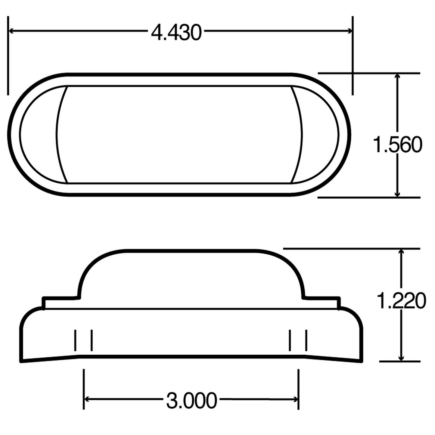 Truck-Lite (26310Y) Marker/Clearance Lamp