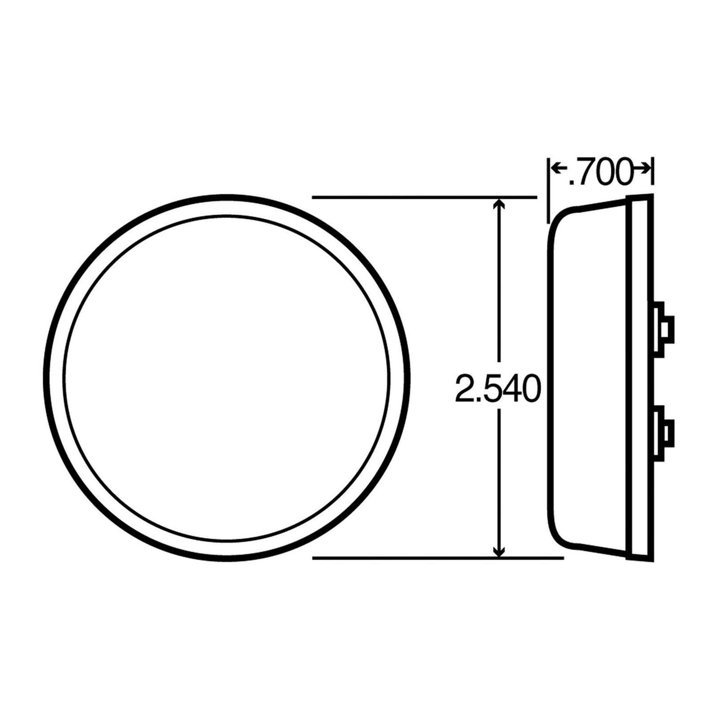 Truck-Lite (10202C) Marker/Clearance Lamp