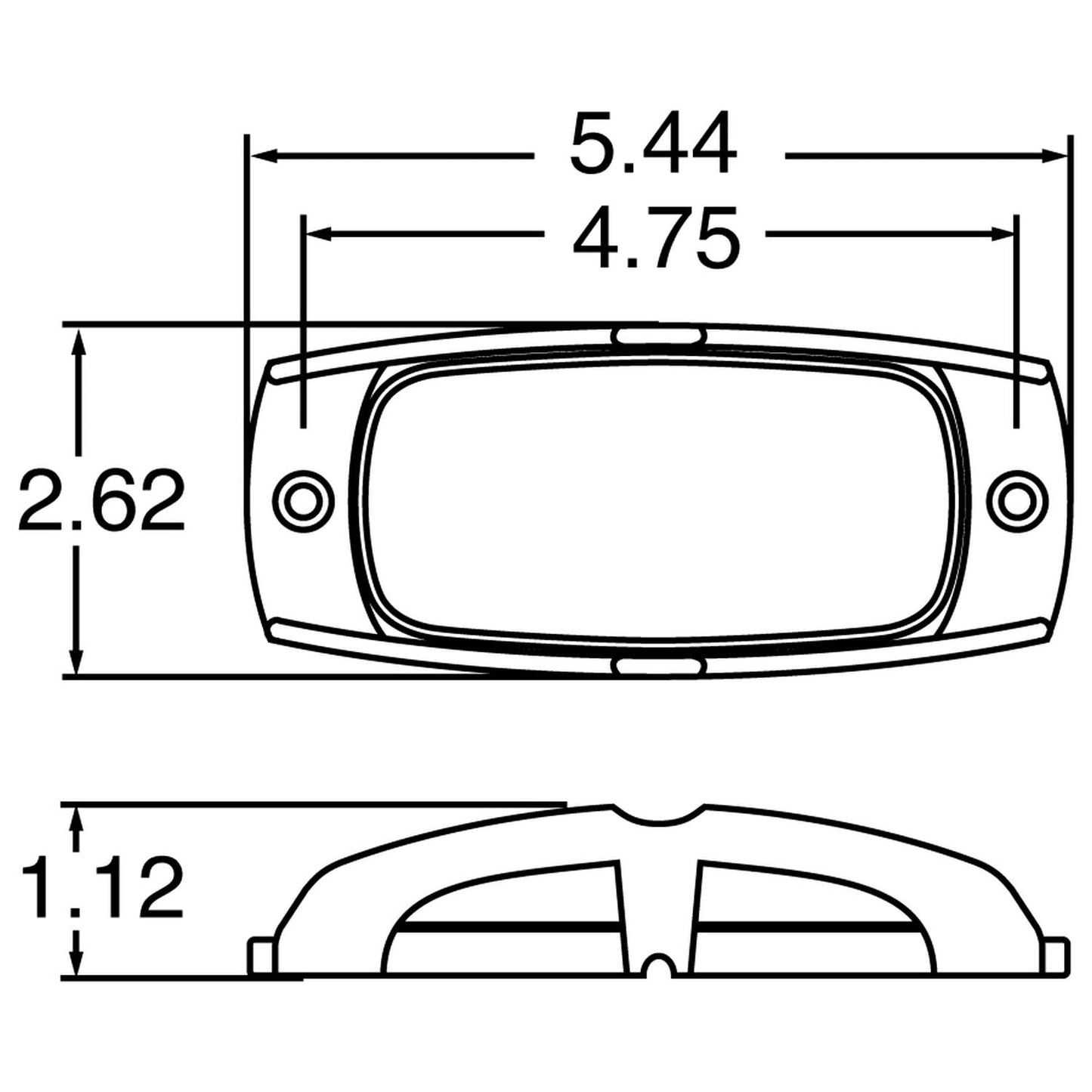 Truck-Lite 9179 Chrome Light Guard