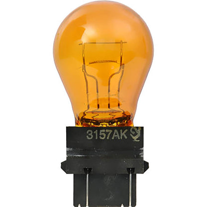 SYLVANIA - 3157NA Long Life Miniature - Amber Bulb, Ideal for Parking, Side Marker and Turn Signal Applications (Contains 2 Bulbs)