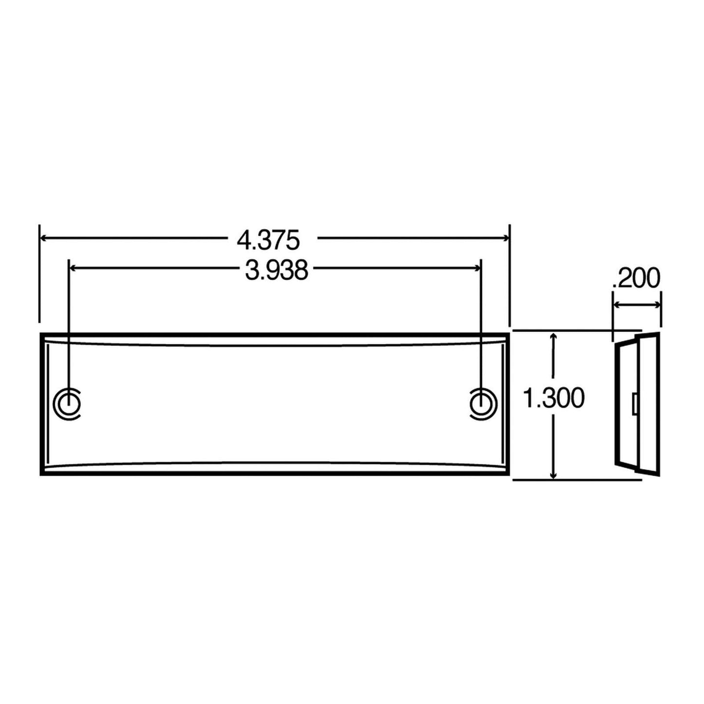 Truck-Lite 98003R Reflector