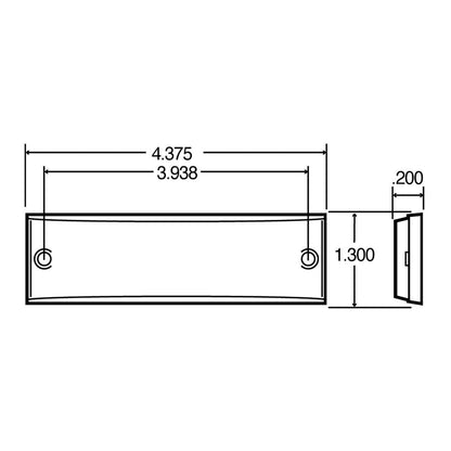 Truck-Lite 98003R Reflector