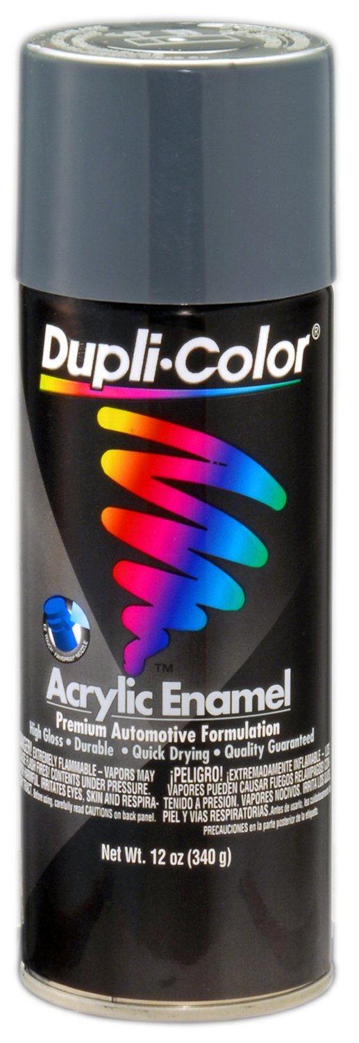 Dupli-Color (EDA161207-6 PK Machinery Gray Premium Enamel - 12 oz. Aerosol, (Case of 6)