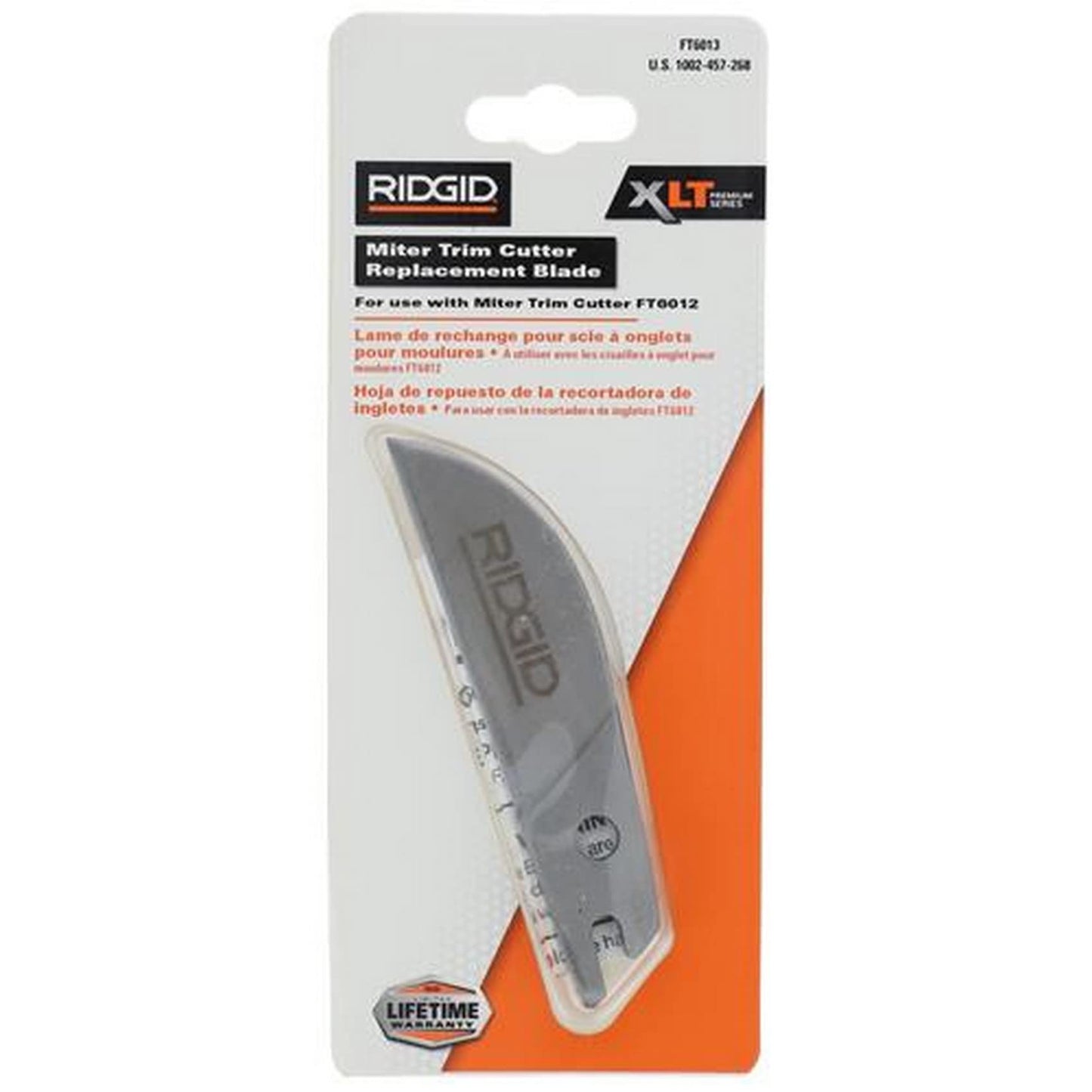 RIDGID XLT Miter Trim Cutter Replacement Blade FT6013 fits FT6012 ridgid