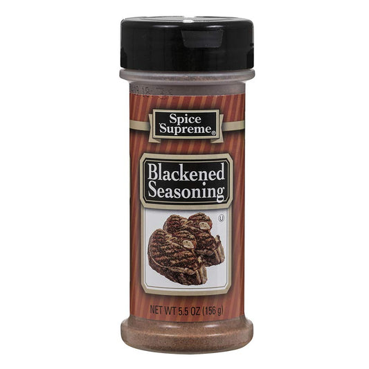 Spice Supreme blackened seasoning, 6-oz. plastic shaker
