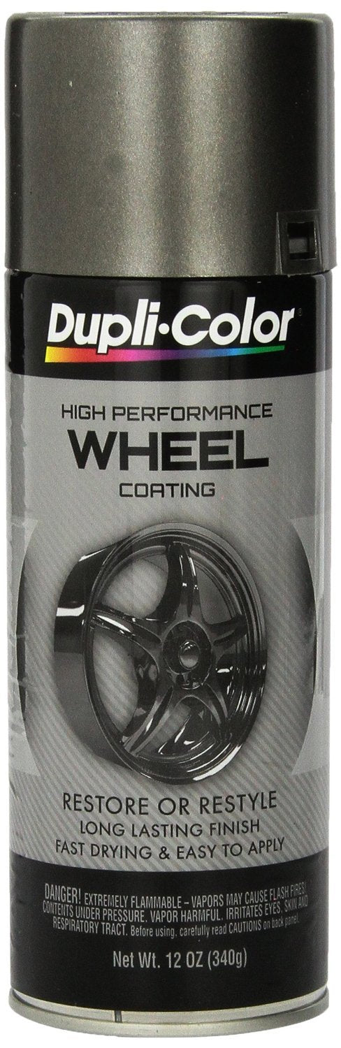 Dupli-Color HWP102 Graphite High Performance Wheel Coating - 12 oz (6 Pack)