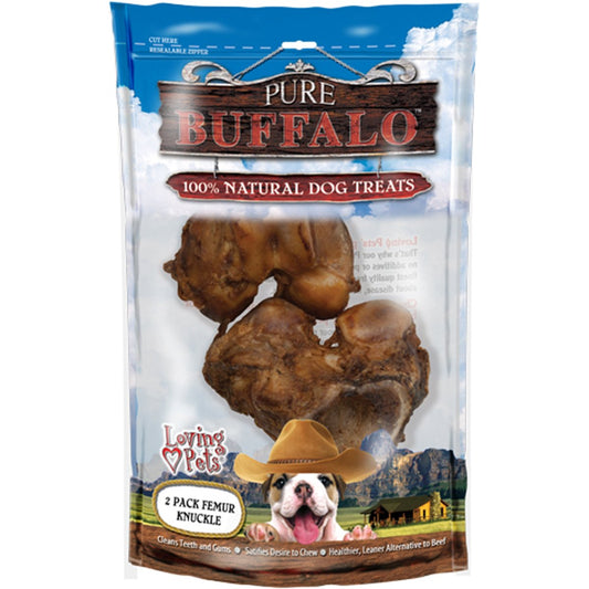 Loving Pets Pure Buffalo Bone Dog Treats