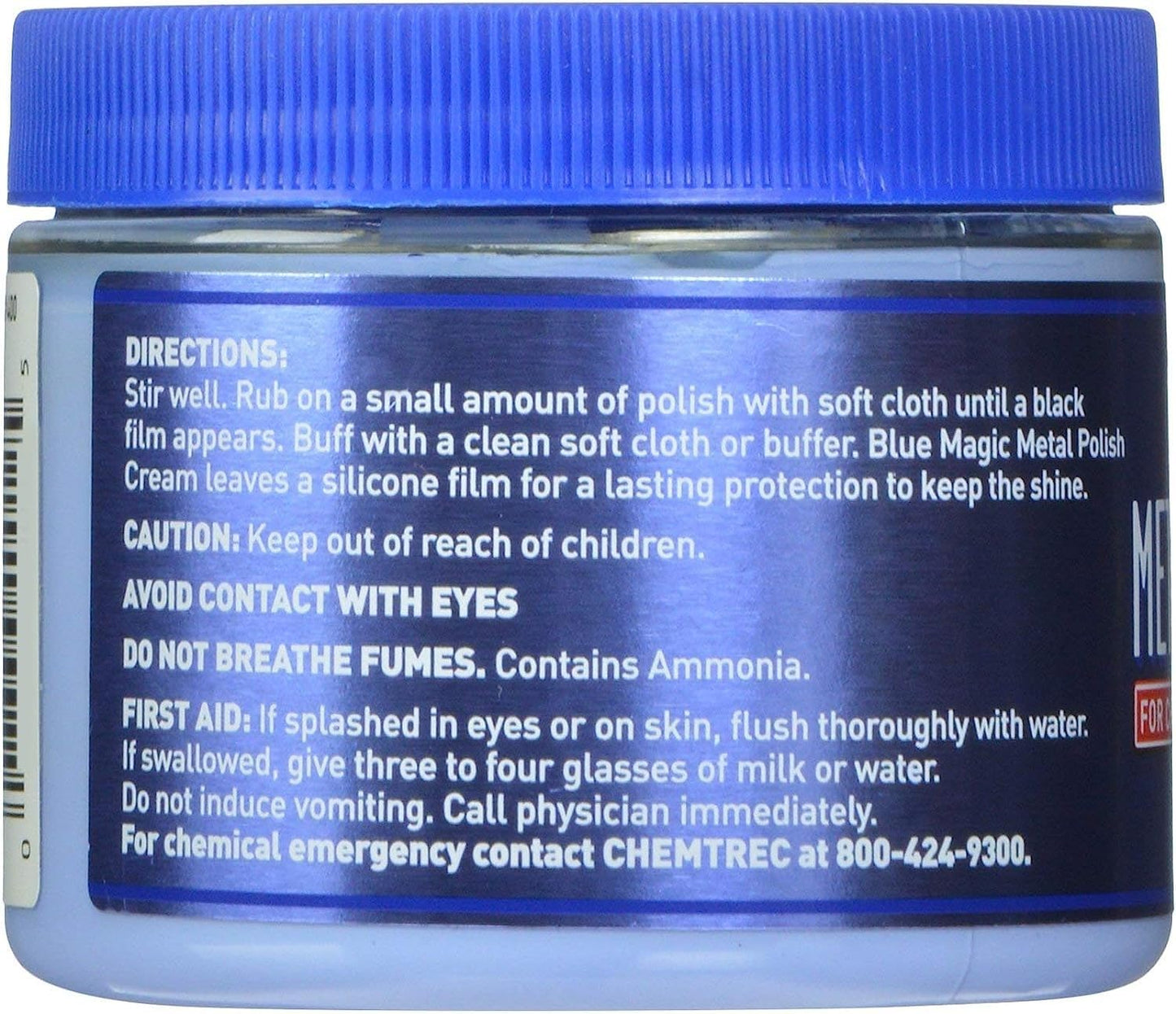 Blue Magic 400 7Oz Mtl Polish Cream