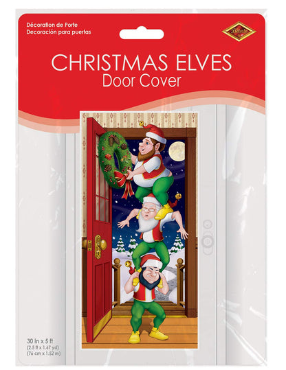 Beistle Holiday Door Covers - Party Door Covers for Holiday Theme Parties: Christmas/Winter