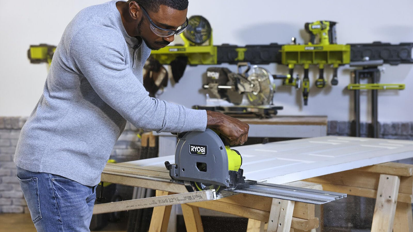 RYOBI ONE+ HP 18V Brushless Cordless 6-1/2 in. Track Saw (Tool Only)