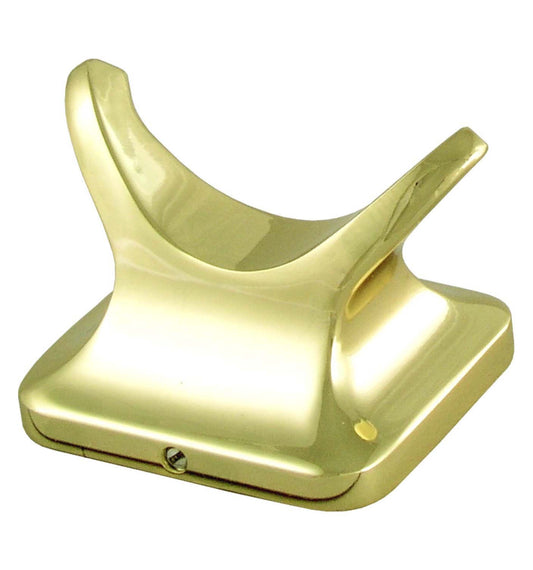 LDR Industries 162 6662 Prestige Double Robe Hook, Polished Brass