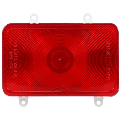 Truck-Lite 07081 Bus Products 4-3/4'' X 6-1/2'' Sealed Red