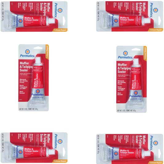 Permatex 80335 Muffler and Tailpipe Sealer, 3 oz. (6)