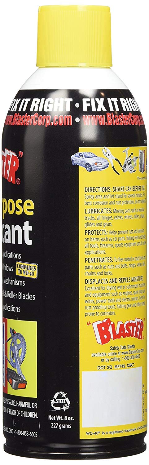 B'laster PB-50 Pro-Grade Multi-Purpose Lubricant 2 Pack