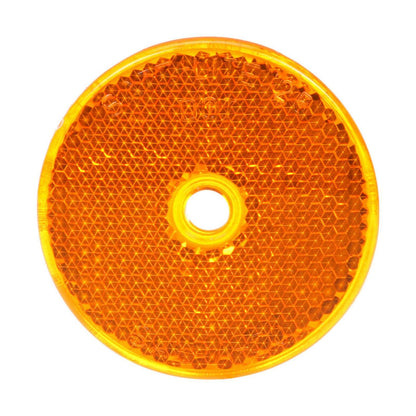 Truck-Lite 2" Yellow Reflector 52A